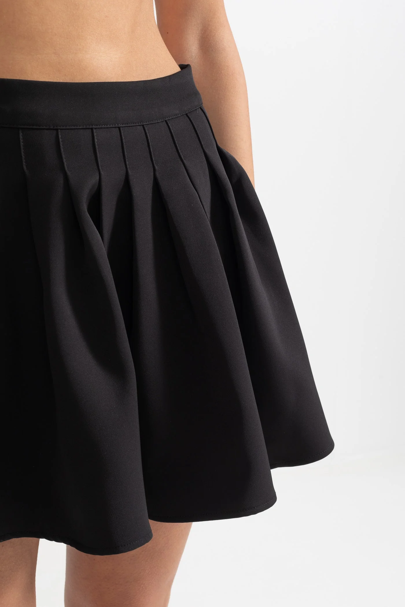 Two Piece Ensemble With Bows And Gold Buttons - Black - Image 11